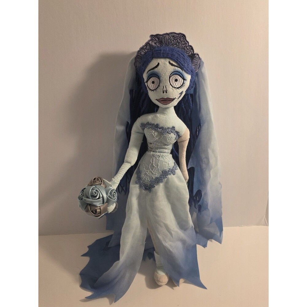 Disney Corpse Bride Spirit Halloween Tim Burton Emily Plush Doll Poseable 17"
